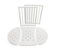 Stokke Extension pour lit Sleepi, Blanc - Transforme le Sleepi Mini en le Lit (127 cm) - Convient aux Enfants Jusqu’à 3 Ans - Matelas Vendu séparément