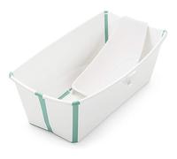 Stokke Flexi Bath - Baignoire pour bébés et enfants légère et pliante - Couleur: Blanc Aqua