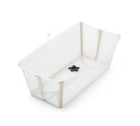 Stokke - Baignoire pliante Flexi Bath bouchon thermochromique - Sandy Beige
