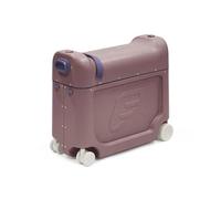 Stokke JetKids BedBox, Hazy Lilac - Valise-lit à roulettes pour enfants de 2-7 ans (jusqu'à 35 kg) - Approuvée par de nombreuses compagnies aériennes - Matelas et sangle réglable inclus