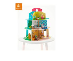 Stokke - Maison en bois pour table d activités MuTable Maison de poupée