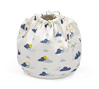 Stokke MuTable Sac de rangement, Nuage - Version 2023 Redesigné - Pour petits/moyens jouets - Fabriqué en coton doux + filet respirant - Léger, facile à transporter et lavable en machine