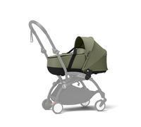 Stokke Nacelle YOYO® - Couffin Rigide Poussette Bébé - Olive | Nacelle rigide, confort de bébé dès la naissance. Se clipse facilement au cadre YOYO³ (vendu séparément). Ultra-légère (3kg).