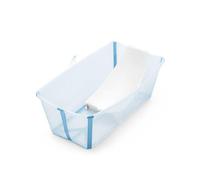 Stokke Baignoire Flexi Bath – Pack avec transat et support pour nouveau-nés – Bleu – Jusqu'à 48 mois