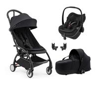 STOKKE - Poussette Trio YOYO5 + Siège auto Pebble Slide Pro + Nacelle YOYO5 Black