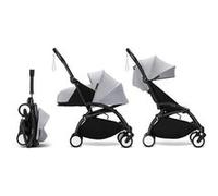STOKKE - Poussette YOYO 3 Pack 0+ et 6+ Stone / Cadre Noir Gris