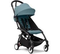 STOKKE - Poussette YOYO 3 Pack 6 Aqua Cadre Noir Aqua G