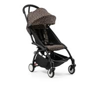 STOKKE - Poussette YOYO 3 Pack 6+ Léopard Cadre Noir