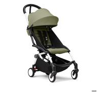 STOKKE - Poussette Yoyo 3 Pack 6+ Olive Cadre Blanc