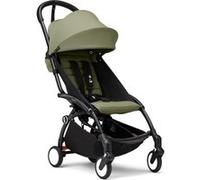STOKKE - Poussette Yoyo 3 Pack 6 Olive Cadre Noir
