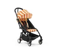 STOKKE - Poussette YOYO 3 Pack 6+ Riviera Capri Cadre Noir
