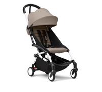 STOKKE - Poussette YOYO 3 Pack 6+ Taupe Cadre Blanc