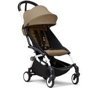 STOKKE - Poussette YOYO 3 Pack 6+ Toffee Cadre Blanc