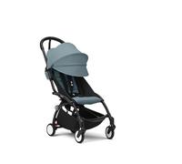 Stokke Poussette YOYO³ 6+ - Poussette Canne Compacte Avion - Aqua | La poussette citadine de référence dès 6 mois. Ultra-légère, pliage facile et compact, idéale pour les voyages et l'avion.