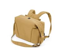 Stokke Sac à langer Xplory X, Jaune Doré - Portage à l’épaule ou comme sac à dos - Comprend un matelas à langer pliable - UPF 50+, imperméable, facile à nettoyer