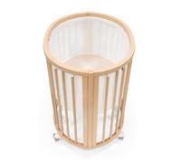 Stokke Sleepi Mini Doublure en Maille, Blanc - Maille 3D Respirante pour Un Sommeil en Toute sécurité - Compatible Sleepi Mini - Lavable en Machine