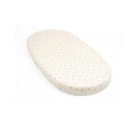 Stokke Sleepi V3 - Drap-Housse Doux pour lit Sleepi Ovale - 100% Percale de Coton Fin - Lavable