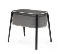 Stokke Snoozi Berceau, Gris Graphite - Le Berceau évolutif de la Naissance à 9 Mois - Design Portable et léger - Matelas Ferme Inclus