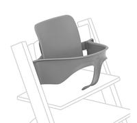 Stokke Tripp Trapp Baby Set 2, Gris foncé - Pour 6-36 Mois - Transformez Tripp Trapp en une chaise haute confortable - Compatible uniquement avec les chaises produites après mai 2003