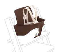 Stokke Tripp Trapp Ensemble bébé 2 - Marron chaud - 6-36 mois - Convertissez la chaise Tripp Trapp en chaise haute confortable - Harnais Stokke 2 inclus