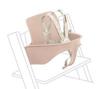 Stokke Tripp Trapp Ensemble bébé 2, rose serein - 6-36 mois - Convertissez la chaise Tripp Trapp en chaise haute confortable - Harnais Stokke 2 inclus