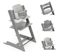Tripp Trapp High Chair Bundle Storm Grey + Tripp Trapp Cushion Nordic Grey OCS