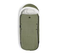 Stokke YOYO Chancelière, Olive - Doublure sherpa, capuche en polaire avec cordon de serrage, double rembourrage - Lavable machine à 30°C - Sac inclus