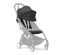 Stokke YOYO Lot de 6 couleurs et plus, noir - Textiles uniquement : coussin de siège, auvent extensible et poche arrière zippée - Nécessite un cadre YOYO3 (vendu séparément)