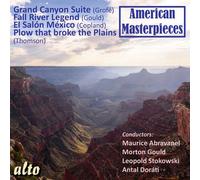 Stokowski,Leopold / Abravanel,Maurice - American Masterpieces: Grofe - Thomson - Gould - Copland [Compact Discs]