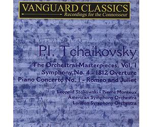 Stokowski, Leopold - Tchaïkovski - Symphonie n° 4 / Ouverture 1812 / Concerto pour piano n° 1...