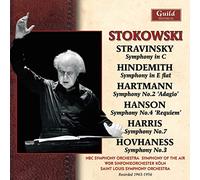 Stokowski – Symphonies de Stravinsky, Hindemith, Hartmann, Hanson, Harris, Hovhaness – Guild