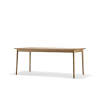 Stolab Table Prima Vista chêne huilé naturel-120 cm-1 rallonge