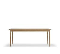Stolab Table Prima Vista chêne huilé naturel-180 cm-1 rallonge
