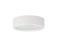STOLARNIA PIKA Plafonnier en bois - Lampe ronde moderne en bois 1xE27 (27 cm) - Plafonnier blanc - Lampe naturelle pour chambre, salon, couloir, cuisine - Design élégant en bois de pin - LEJA 30 cm