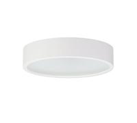 STOLARNIA PIKA Plafonnier en bois - Lampe ronde moderne en bois 2xE27 (37 cm) - Plafonnier blanc - Lampe naturelle pour chambre, salon, couloir, cuisine - Design élégant en bois de pin - LEJA 40 cm