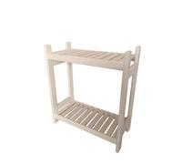 Stolarstwo Wochnik S.C. Étagère en bois - Étagère modulaire empilable - Étagère de cave - Étagère domestique - Largeur : 43 cm - Longueur : 50 cm - Hauteur : 45 ou 60 cm - 2 ou 3 étagères (45 x 50 x