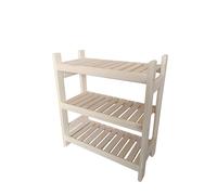 Stolarstwo Wochnik S.C. Étagère en bois - Étagère modulaire empilable - Étagère de cave - Étagère domestique - Largeur : 33 cm - Longueur : 50 cm - Hauteur : 45 ou 60 cm - 2 ou 3 étagères (60 x 50 x