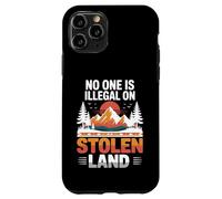 Stolen Land Vintage Montagne Coucher de Soleil Style Natif Coque pour iPhone 11 Pro
