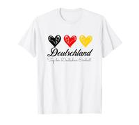 Stolz Deutschland Tag der Deutschen Einheit Deutsche Flag T-Shirt