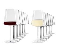 Stolzle Lausitz Power Set Calici Vino Bianco e Rosso Set 12 Pz