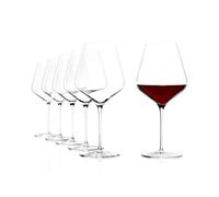 Stölzle_Lausitz Verres à vin Rouge Bourgogne Starlight 820ml I Lot de 6 Verres à vin lavables au Lave-Vaisselle et incassables I Verres à vin hautement Fonctionnels I Excellente qualité