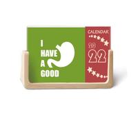 Stomach Good Body Lucky Food Calendrier de bureau 2022 12 mois