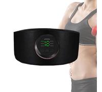 Stomach Massager, Belly Trainer, Rechargeable Fitness Device with 18 Intensity Levels, Smart Muscle Stimulator Strengthening, Slimming Tool for Weight Loss and Core Toning