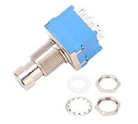 Stomp Box, 9 Broches Boîte Stomp Guitare Effet Pédale Interrupteur au Pied Bouton Poussoir Interrupteur au Pied True Bypass Guitare Pédale Boîte Commutateur pour équipement Audio