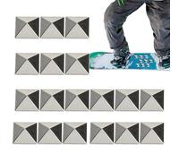 Stomp Pad de snowboard avec poignée antidérapante 18 pièces Pentagramme | Patin arrière de snowboard pour une adhérence et une stabilité supplémentaires pour les sports d'hiver