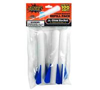 Stomp Rocket Jr. Glow Rocket Refill Pack, 3 Rockets - Outdoor Rocket Toy Gift For Boys And Girls- Ages 3 Years And Up