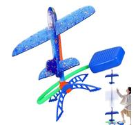 Stompeur de Fusée - Jouet Éducatif STEM,Jeu Sportif Avion Activité Ludique Extérieur Plage Parc Garçons 1 À 3 Ans
