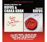 Rufus and Chaka Khan – Stompin' at the Savoy / Seal in Red – CD – Digipak
