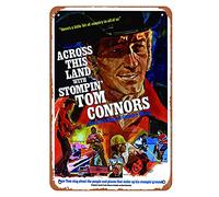 Stompin Tom Connors Plaque en métal 20,3 x 30,5 cm Décoration murale vintage rétro
