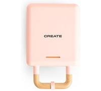 Stone 2 en 1 compact - apparéil à croque-monsieur, grill et gaufrier à plaques interchangeables G